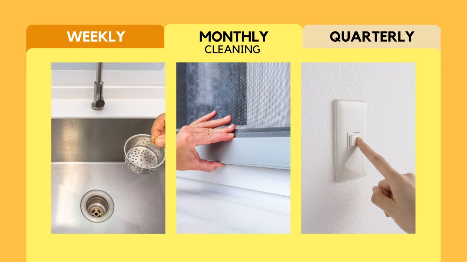 Weekly vs. Monthly vs. Quarterly Cleaning: What Your Home Really Needs ...